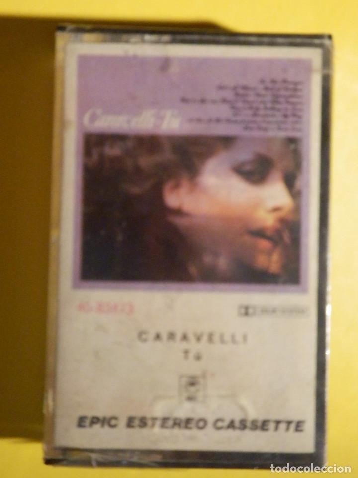 Casetes antiguos: Cinta Cassette - Caravelli - T&uacute; - Epic - Foto 1