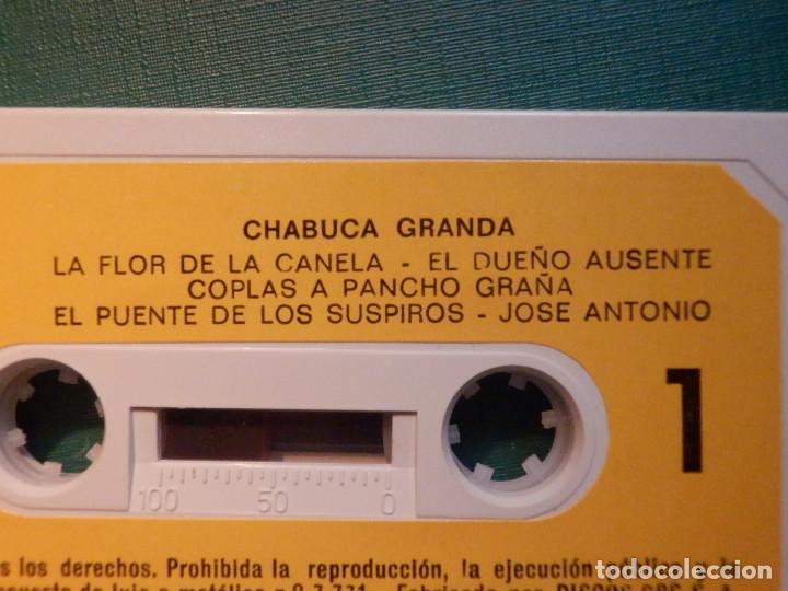 Casetes antiguos: Cinta en Cassette - Chabuca Granda - Caudal 1977 - Foto 2