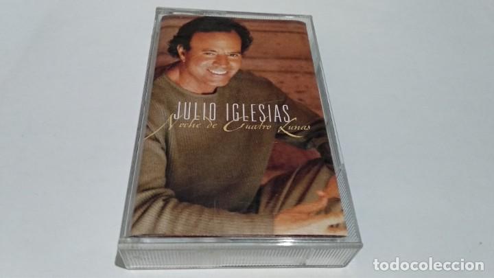 Casetes antiguos: CASETE CINTA CASSETTE ( JULIO IGLESIAS - NOCHE DE CUATRO LUNAS ) 2000 SONY