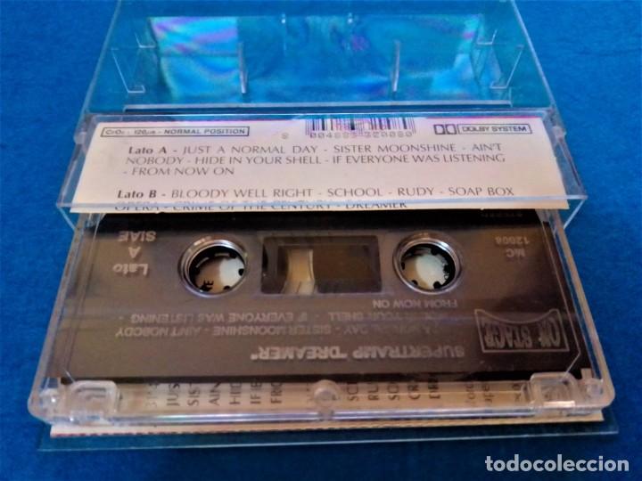 Casetes antiguos: SUPERTRAMP - DREAMER -CASSETTE - Foto 2
