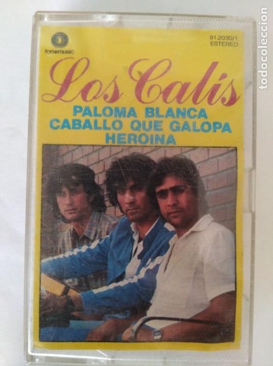 Casetes antiguos: Cinta de caset original - los calis. (853) - Foto 1