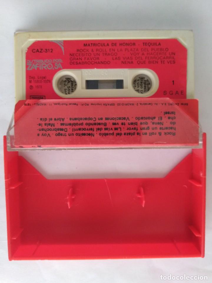 Casetes antiguos: Cinta de caset original - tequila. (853) - Foto 2
