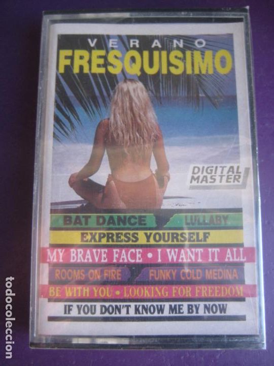 Casetes antiguos: VERANO FRESQUISIMO CASETE SONOTREX PRECINTADA - EXITOS 80'S DISCO POP ROCK - QUEEN - THE CURE - ETC