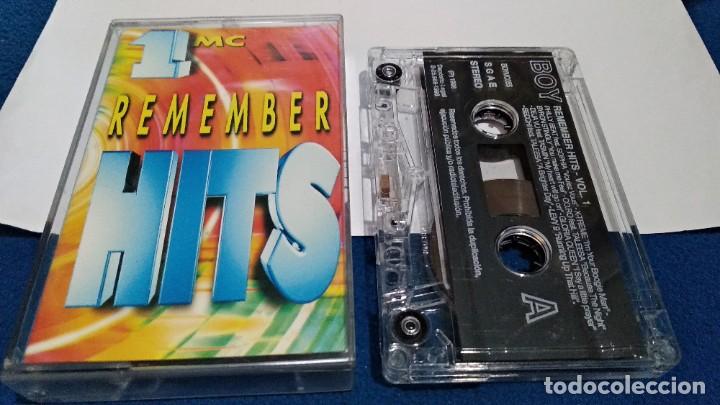 Cassetes antigas: CASETE CINTA CASSETTE ( REMEMBER HITS - MC1 ) 1998 BOY