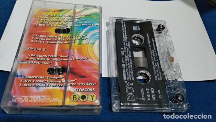 Casetes antiguos: CASETE CINTA CASSETTE ( REMEMBER HITS - MC1 ) 1998 BOY - Foto 3
