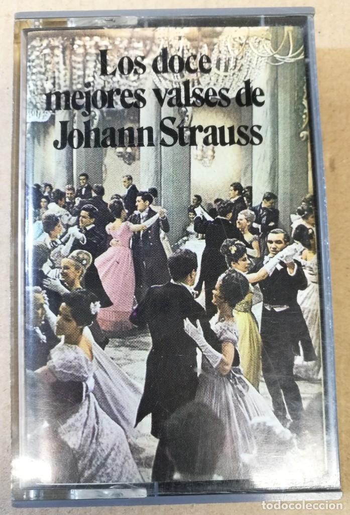 Casetes antiguos: LOS DOCE MEJORES VALSES DE JOHANN STRAUSS. CASETE 8825 CANTABILE CASSETTE