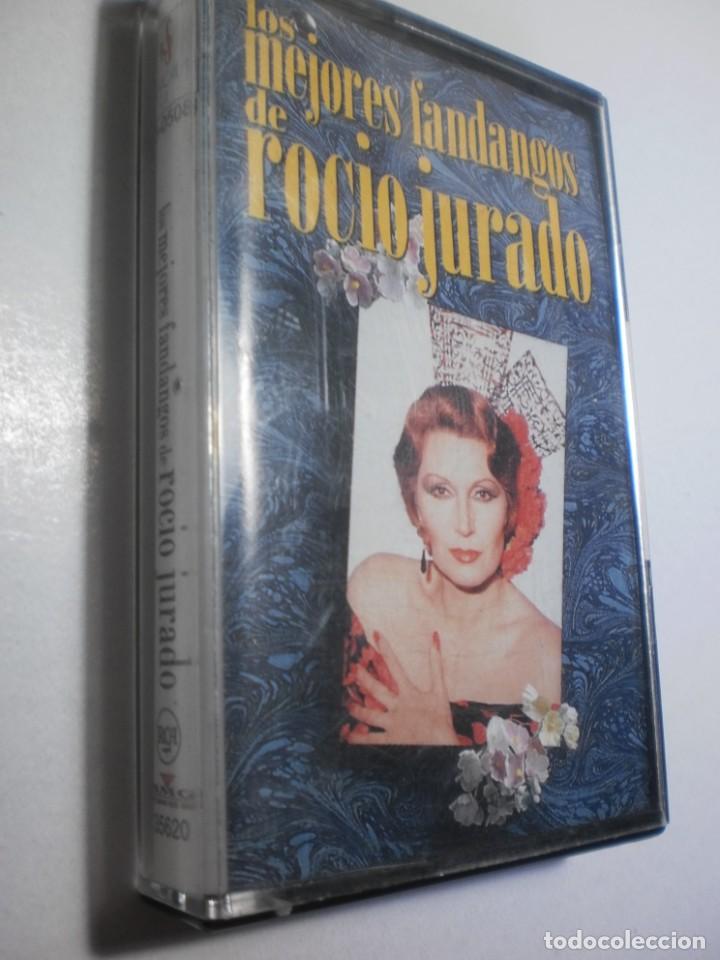 Casetes antiguos: casete, cinta, cassette. los mejores fandangos de roc&iacute;o jurado. rca 1980 spain (buen estado)