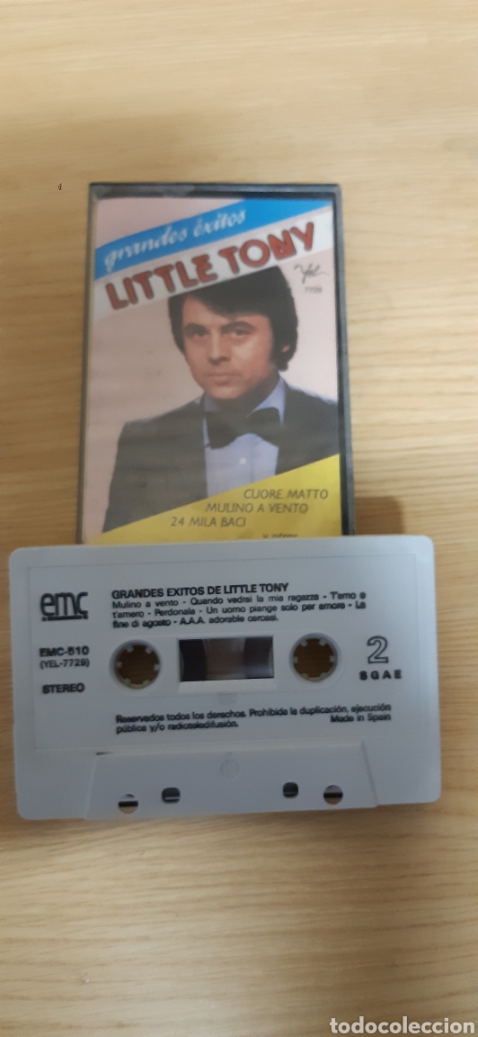 Casetes antiguos: Little Tony - Grandes exitos - Foto 1