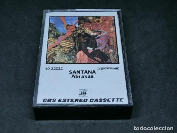 Casetes antiguos: CASETE - SANTANA - ABRAXAS - 1982 - Foto 1