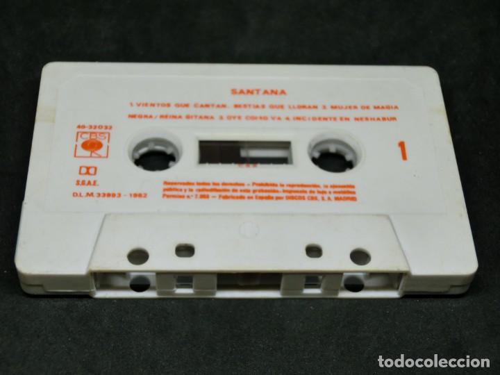 Casetes antiguos: CASETE - SANTANA - ABRAXAS - 1982 - Foto 5