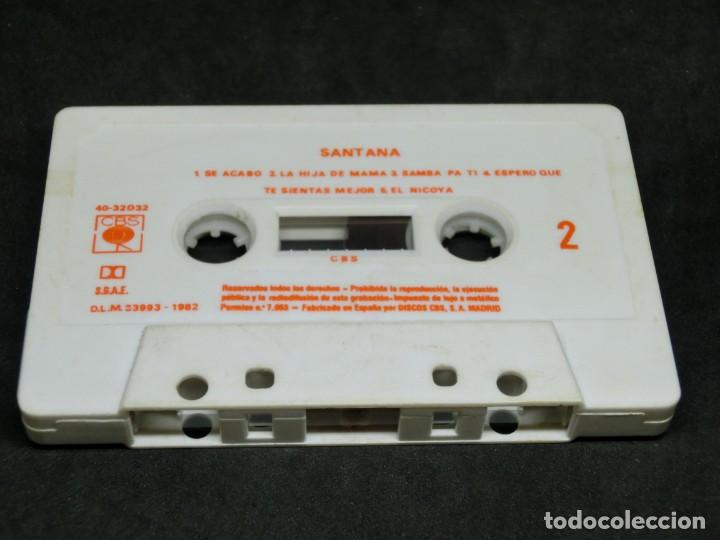 Casetes antiguos: CASETE - SANTANA - ABRAXAS - 1982 - Foto 6