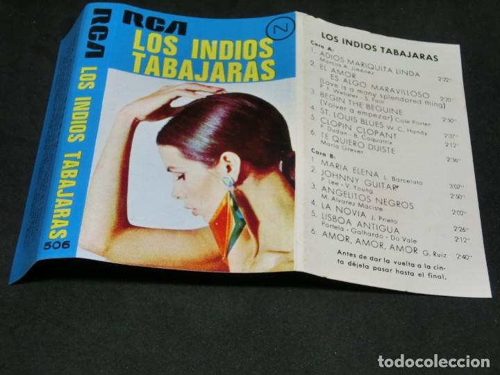 Casetes antiguos: CASETE - LOS INDIOS TABAJARAS - 1979 - Foto 2