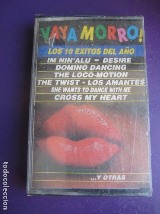 Casetes antiguos: VAYA MORRO - CASETE SONOTREX PRECINTADA - VERSIONES DE ESTUDIO DE EXITOS DISCO POP - FREAK