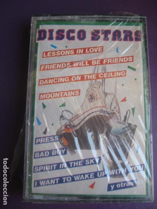 Casetes antiguos: DISCO STARS - CASETE SONOTREX PRECINTADA - VERSIONES ESTUDIO EXITOS 80'S - QUEEN - PRINCE ETC