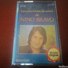 Casetes antiguos: K7 NINO BRAVO LAS CANCIONES DE AMOR VERSIÓN ORIGINAL 1981 CASSETTE CASETE CINTA