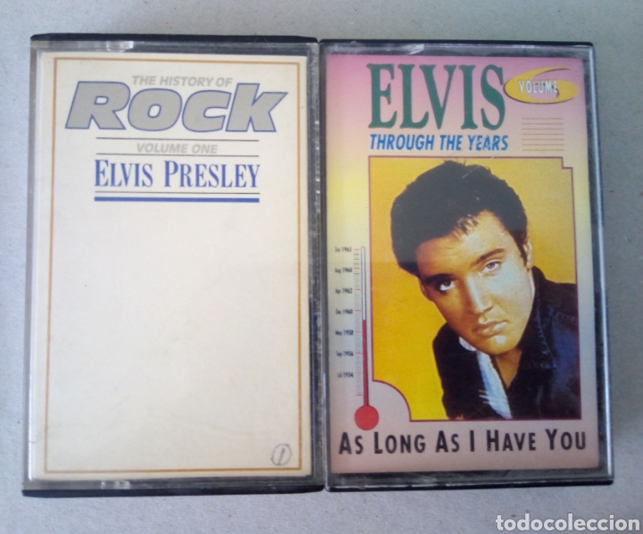 Casetes antiguos: 9 casetes Elvis Presley - Foto 2