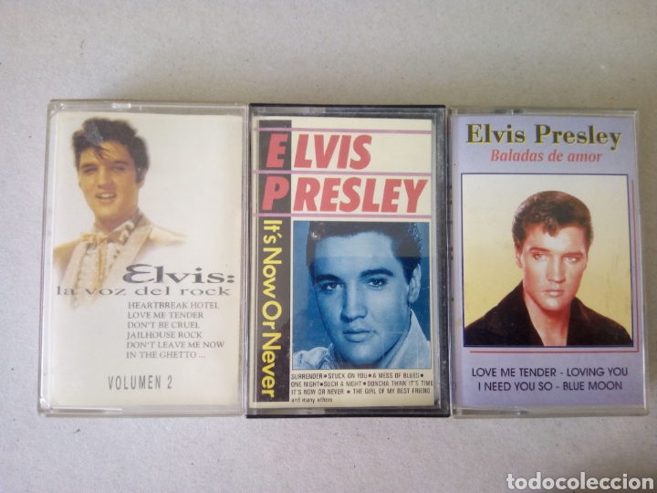 Casetes antiguos: 9 casetes Elvis Presley - Foto 4