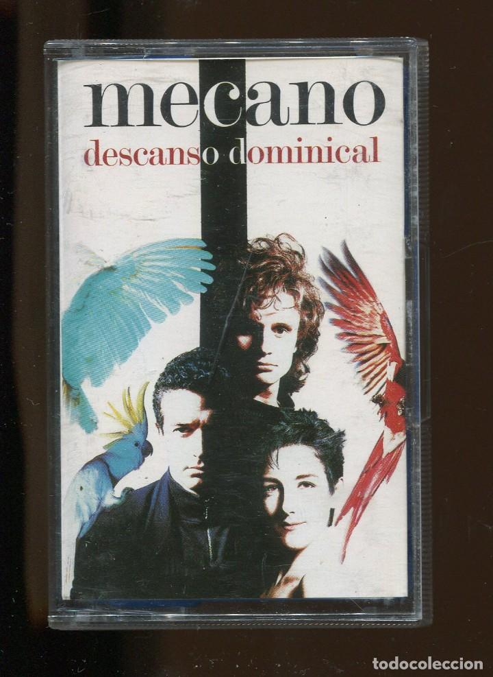 Casetes antiguos: mecano. descanso dominical. k7. cassette - Foto 1