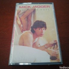 Casetes antiguos: K7 RAREZA MADE IN ENGLAND MIKE JAGGER SHE'S THE BOSS 1985 THE ROLLING STONES CASSETTE CASETE CINTA