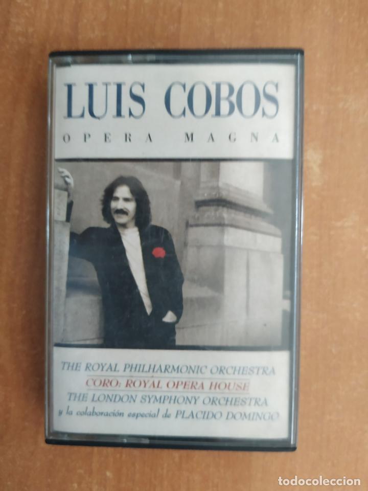Casetes antiguos: LUIS COBOS. Opera magna. CBS. A&ntilde;o 1989. - Foto 1