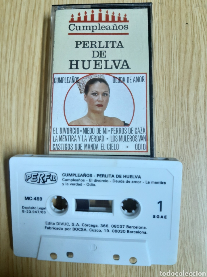 Casetes antiguos: Perlita de Huelva - Cumplea&ntilde;os - Foto 1