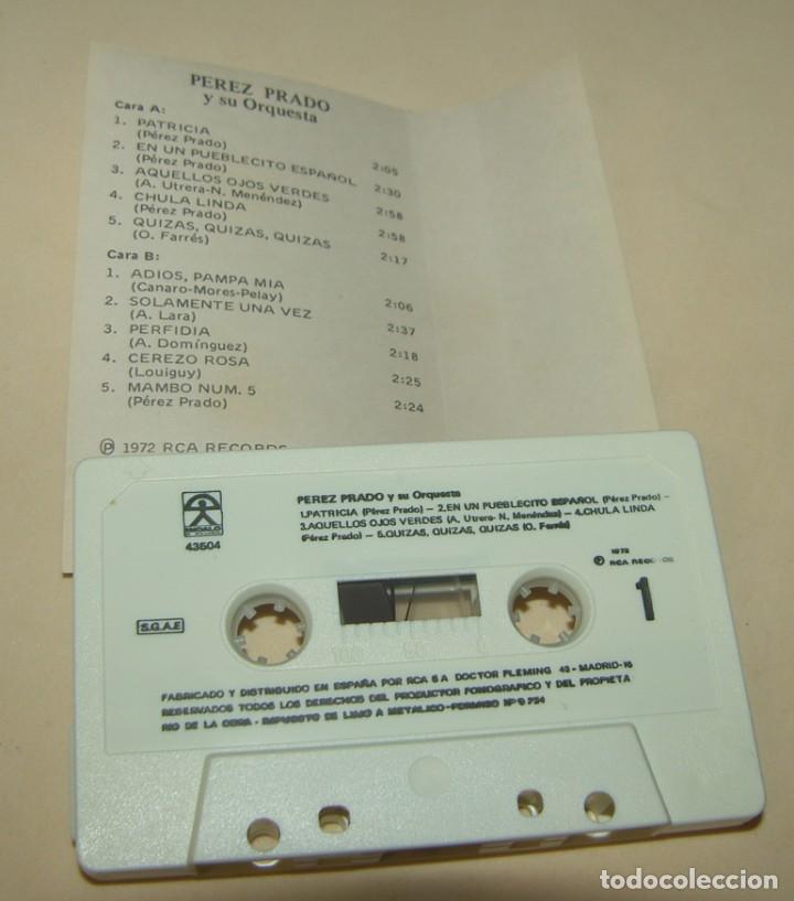 Casetes antiguos: PEREZ PRADO Y SU ORQUESTA - (CAJ-4) - Foto 2