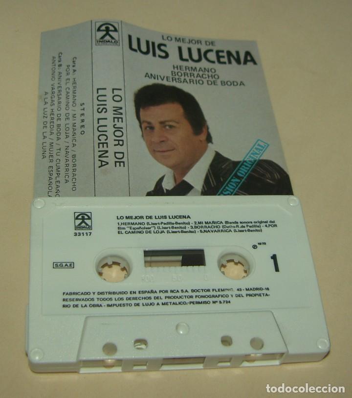 Casetes antiguos: LUIS LUCENA - LO MEJOR DE - (CAJ-4) - Foto 1