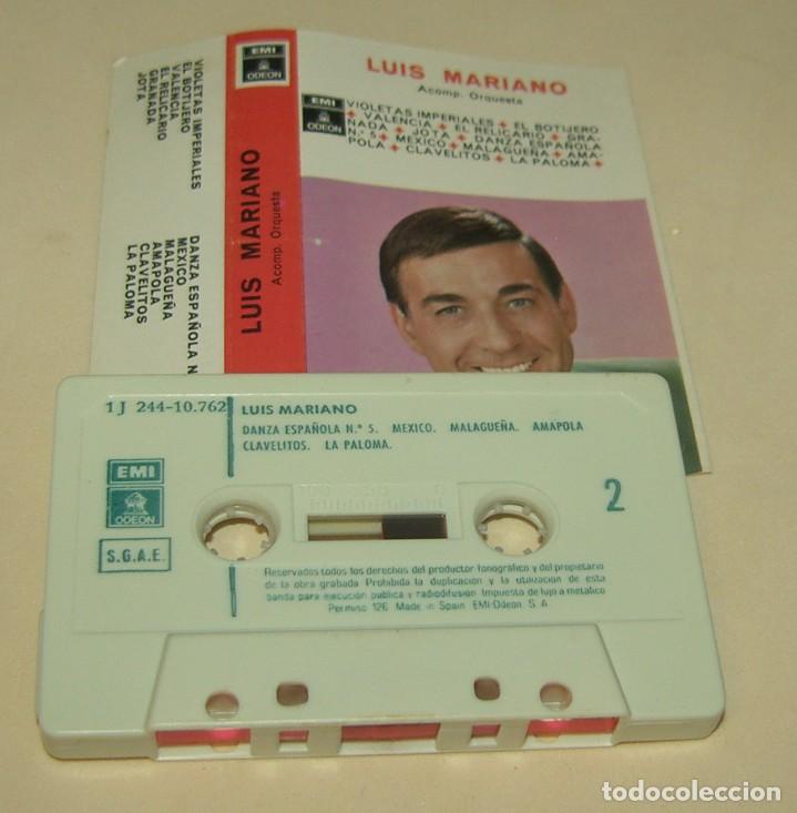 Casetes antiguos: LUIS MARIANO - ACOMP. ORQUESTA - (CAJ-3) - Foto 1