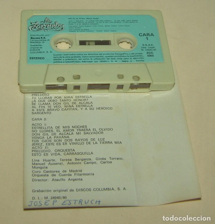 Casetes antiguos: DON GIL DE ALCALA - 2XK7 - (CAJ-3) - Foto 4