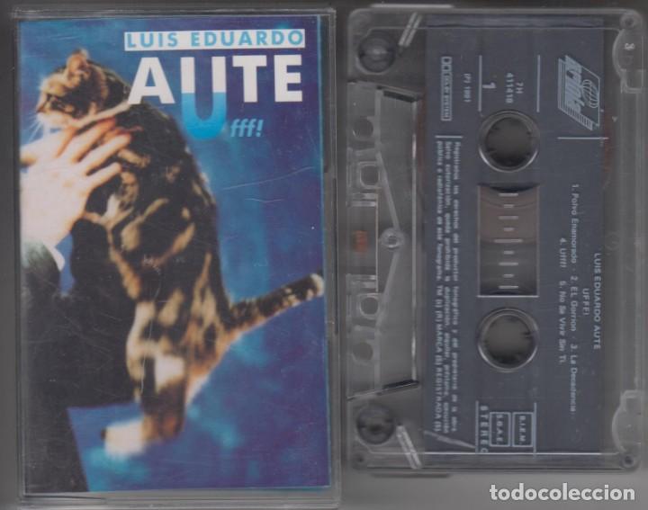 Casetes antiguos: Luis Eduardo Aute cassette Ufff! 1991 Ariola - Foto 1