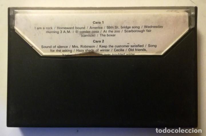 Casetes antiguos: CASETE - THE SIMON & GARFUNKEL COLLECTION - CBS - 1981 - Foto 2
