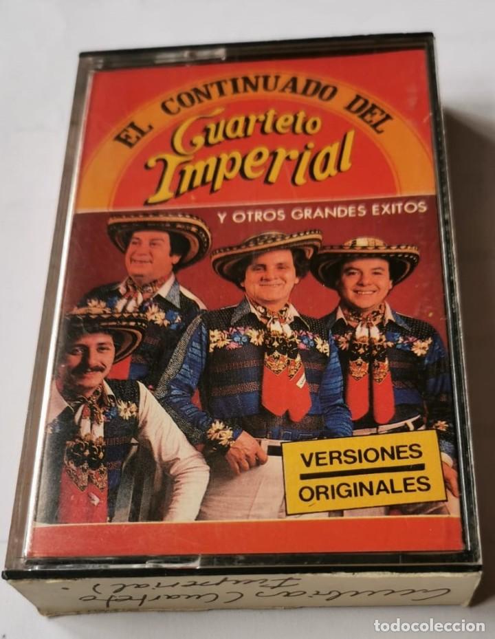 Casetes antiguos: CASSETTE - EL CONTINUADO DEL CUARTETO IMPERIAL - Foto 1