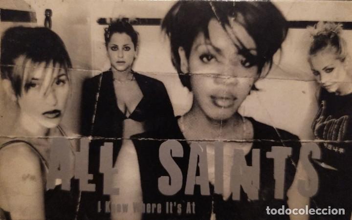 Casetes antiguos: ALL SAINTS I KNOW WHERE IT,S AT - Foto 1