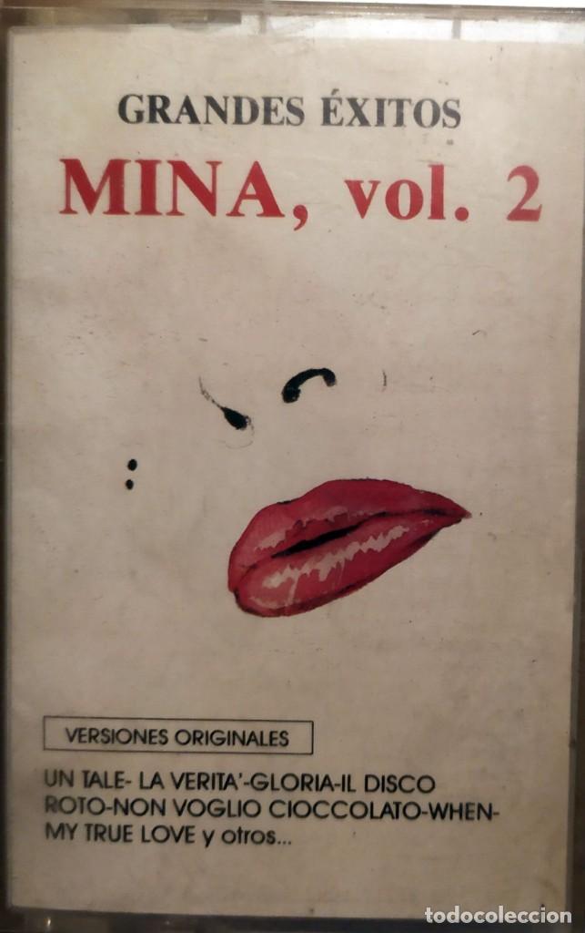 Casetes antiguos: MINA GRANDES EXITOS VERSIONES ORIGINALES VOL. 2 1989 - Foto 1