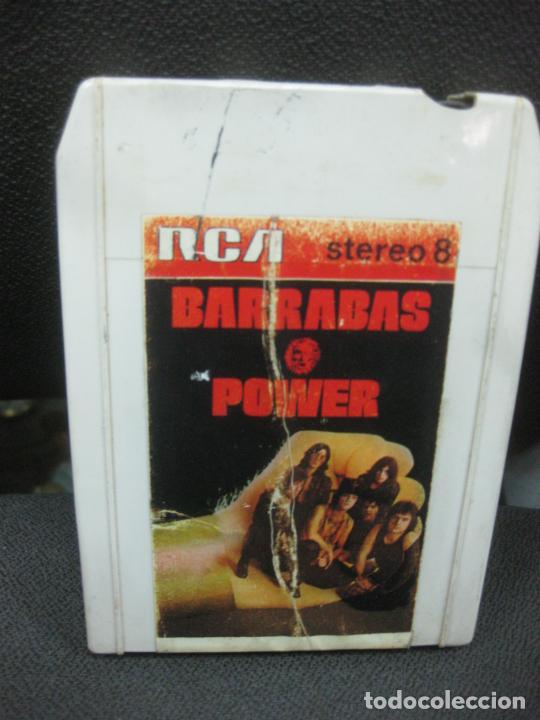 Alte Kassetten: CARTUCHO 8 PISTAS. BARRABAS POWER. IBEROFON 1973.