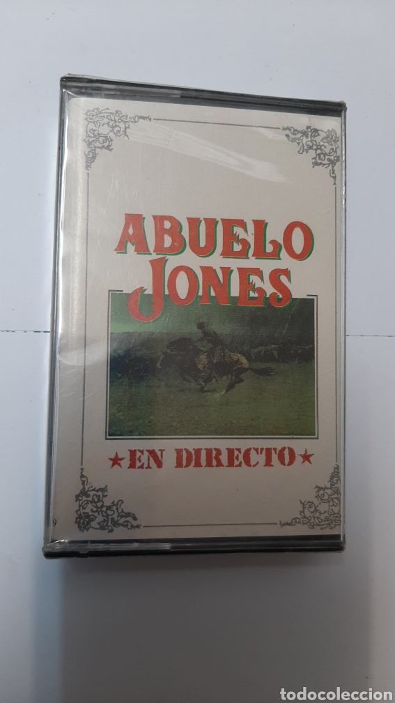 Casetes antiguos: ABUELO JONES EN DIRECTO cassette nuevo - Foto 1