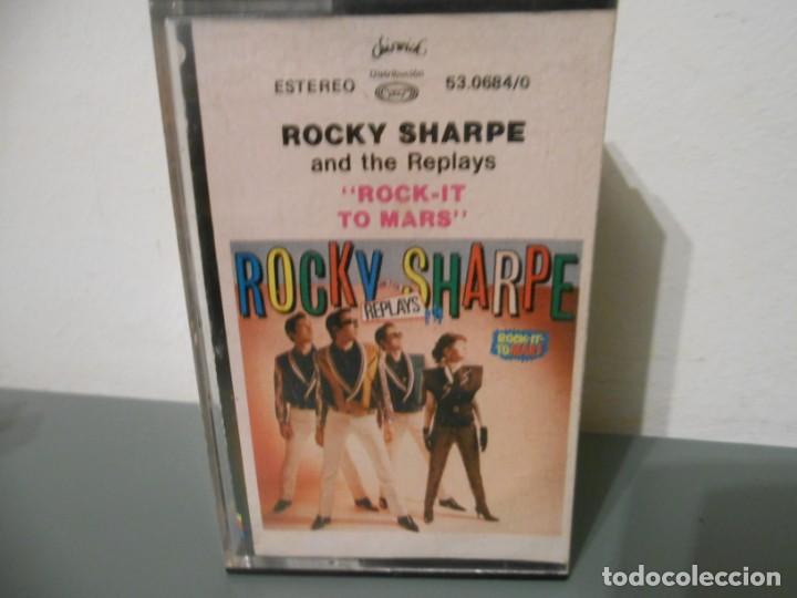 Casetes antiguos: ROCKY SHARPE - ROCK - IT TO MARS - Foto 1