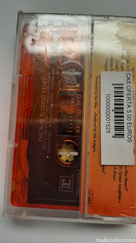 Casetes antiguos: THE B-52 GOOD STUFF cassette nuevo - Foto 2