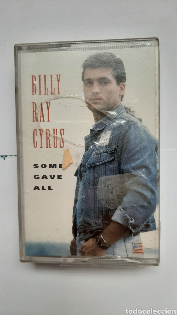 Casetes antiguos: BILLY RAY CYRUS SOME GAVE ALL cassette - Foto 1