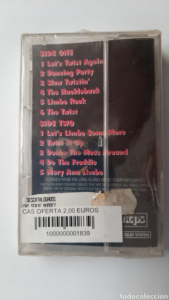 Casetes antiguos: CHUBBY CHECKER GREATEST HITS cassette - Foto 2