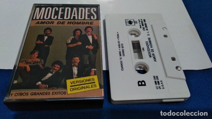 Casetes antiguos: CASETE CINTA CASSETTE ( MOCEDADES - AMOR DE HOMBRE ) 1986 CBS