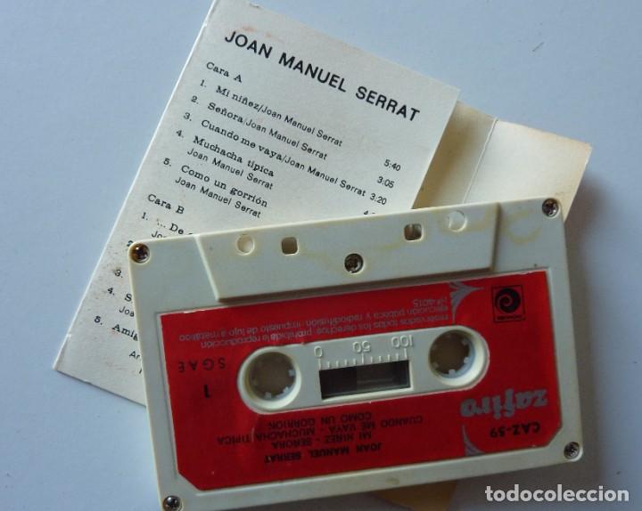 Casetes antiguos: JOAN MANUEL SERRAT // 1971 // CASETE - Foto 2
