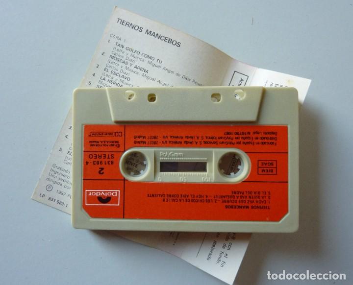 Casetes antiguos: TIERNOS MANCEBOS // 1987 // CASETE - Foto 2