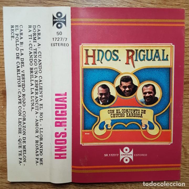 Casetes antiguos: CASETE HERMANOS RIGUAL - Foto 1