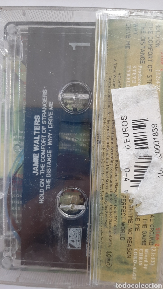 Casetes antiguos: JAMIE WALTERS cassette nuevo - Foto 2
