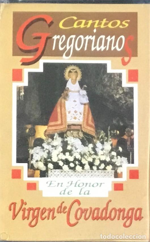 Casetes antiguos: CANTOS GREGORIANOS - EN HONOR DE LA VIRGEN DE COVADONGA - Foto 1