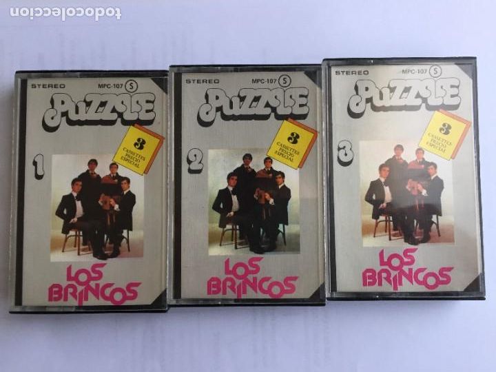 Casetes antiguos: LOS BRINCOS PUZZLE - Foto 1