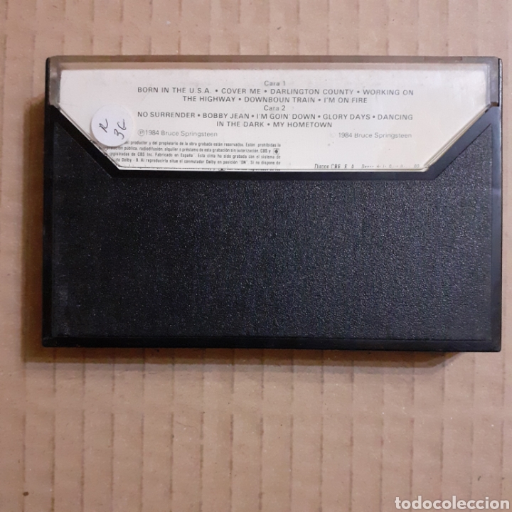 Casetes antiguos: Bruce Springsteen. Born un the U.S.A. 1984. - Foto 2