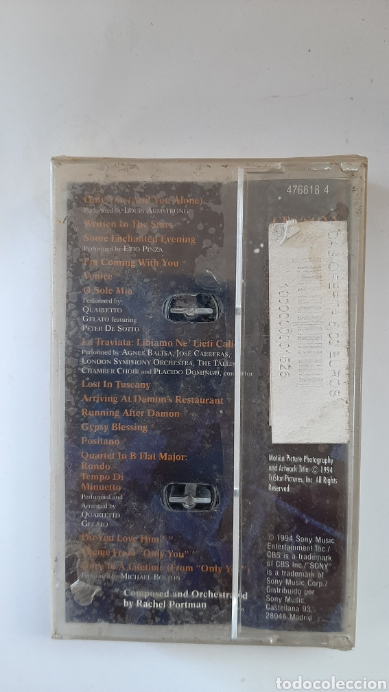 Casetes antiguos: ONLY YOU cassette nuevo - Foto 2