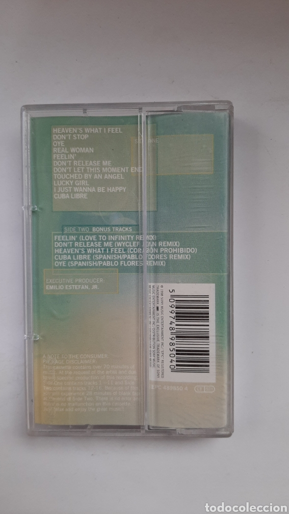 Casetes antiguos: GLORIA ESTEFAN GLORIA ! cassette nuevo - Foto 2